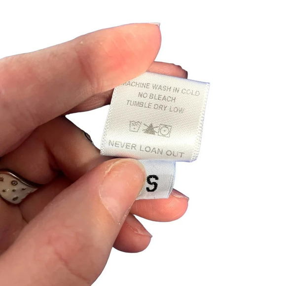 Nation LTD Clara Cold Shoulder Sweatshirt Top Blue Size Small - Picture 9 of 9